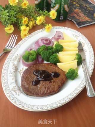 香煎菲力牛排的做法步骤：10