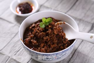 一勺提味，拌啥都香的牛肉酱来了的做法步骤：3