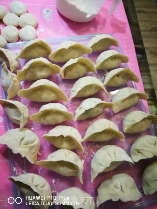 两吃青椒蘑菇饺的做法步骤：20
