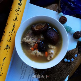 枸杞香菇鸡汤的做法步骤：14
