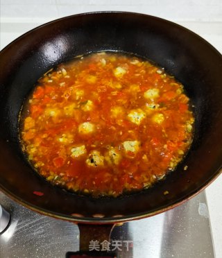 番茄鸡肉丸的做法步骤：13