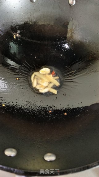 腊肉炒菜心的做法步骤：5
