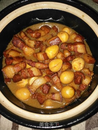 红烧肉炖蛋的做法步骤：12