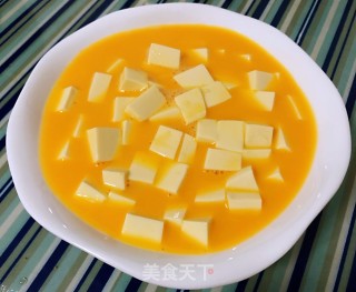 鳗鱼豆腐鸡蛋羹的做法步骤：5