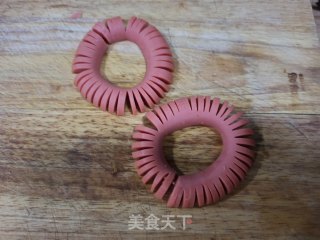 太阳花煎蛋的做法步骤：4