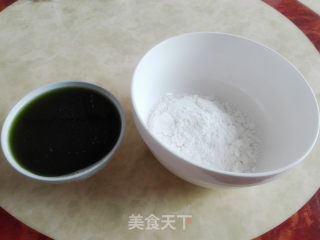 黄瓜汁豌豆凉粉的做法步骤：3