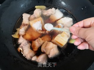 百叶红烧肉的做法步骤：17