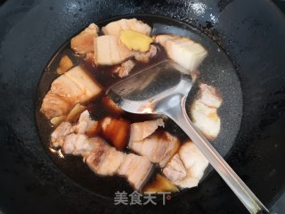 百叶红烧肉的做法步骤：18