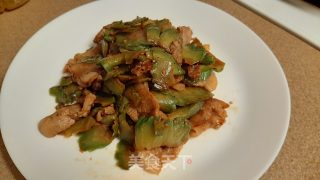苦瓜炒肉片的做法步骤：7