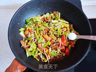 家常蒸卤面的做法步骤：9