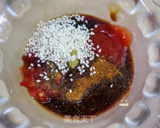 铁板豆腐❗️万能灵魂酱料㊙️煎豆腐！秒杀街边小吃的做法步骤：2