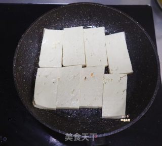 铁板豆腐❗️万能灵魂酱料㊙️煎豆腐！秒杀街边小吃的做法步骤：5