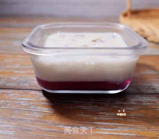 网红葡萄撞奶❗️（两种做法）葡萄椰奶冻  ❗️（超简单白凉粉版）的做法步骤：10