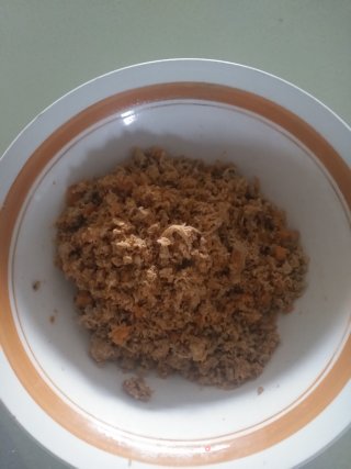 肉松蛋黄面包的做法步骤：3