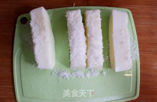 超简单❗️巨好吃????椰蓉牛奶小方（无需奶油炼乳）一次成功的做法步骤：8