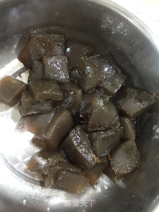 凉粉炒蛋的做法步骤：2