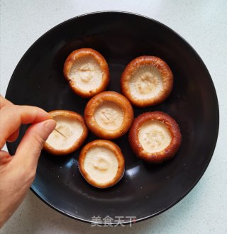 香菇酿肉的做法步骤：6