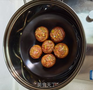 香菇酿肉的做法步骤：8