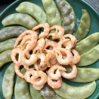 剁椒版眉豆拌甜虾的做法步骤：9