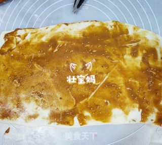 蒸馒头加一物补钙又补铁✅宝宝版芝麻酱花卷《十个月以上婴幼儿辅食》一次发酵法的做法步骤：3