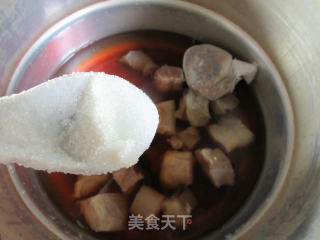 【高压锅版】茭白炖牛筋的做法步骤：9