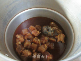 【高压锅版】茭白炖牛筋的做法步骤：11