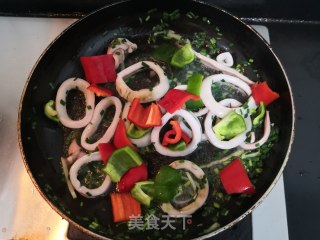 葱香鱿鱼圈的做法步骤：18
