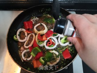 葱香鱿鱼圈的做法步骤：21