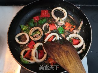 葱香鱿鱼圈的做法步骤：22