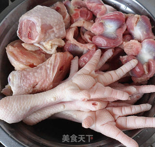卤水鸡胗鸡爪的做法步骤：1