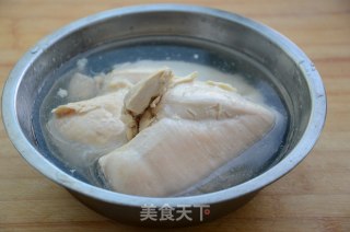 芥末手撕鸡的做法步骤：2