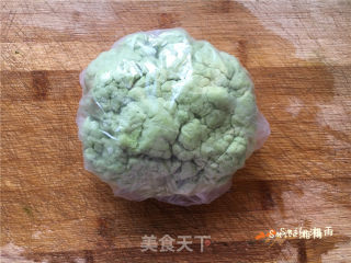自制翡翠面条的做法步骤：7
