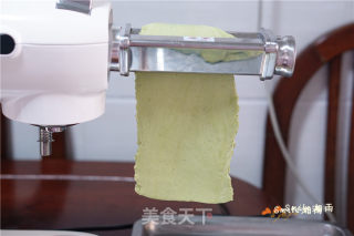 自制翡翠面条的做法步骤：11