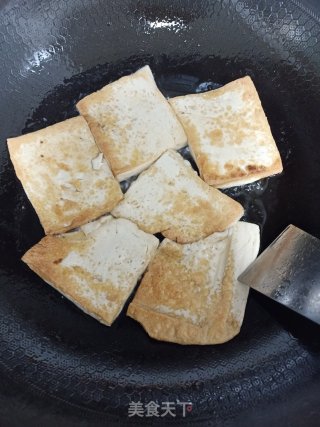 铁板豆腐的做法步骤：4