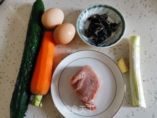 木须肉的做法步骤：1