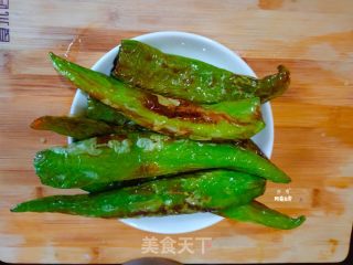 ????巨下饭的虎皮青椒❗️虎皮尖椒❗️下饭菜家常菜 简单易学的做法步骤：3
