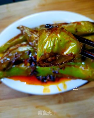 ????巨下饭的虎皮青椒❗️虎皮尖椒❗️下饭菜家常菜 简单易学的做法步骤：8