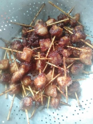 牙签肉的做法步骤：13