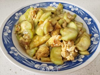 丝瓜炒鸡蛋的做法步骤：4