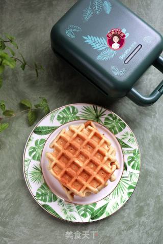 苦荞华夫饼的做法步骤：13