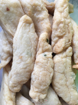 四季豆烧鱼酥的做法步骤：2
