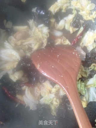 醋溜白菜的做法步骤：11