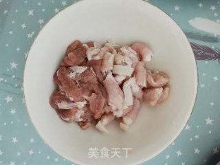 五花肉炒蘑菇的做法步骤：3