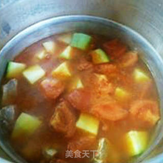 排骨杂蔬汤的做法步骤：16