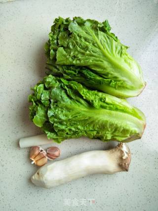 豆豉罗马生菜的做法步骤：1