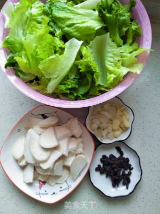 豆豉罗马生菜的做法步骤：3