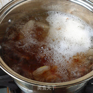 汤羹——桃胶炖梨的做法步骤：5