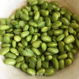 肉丸青豆烧茄子的做法步骤：3