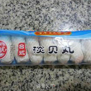淡贝丸莴笋蛋花汤的做法步骤：1