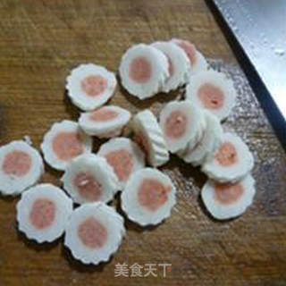 淡贝丸莴笋蛋花汤的做法步骤：5
